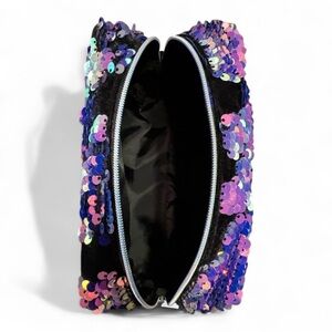 H&M Sequined Compact Makeup Bag / Cosmetics Bag, NEW